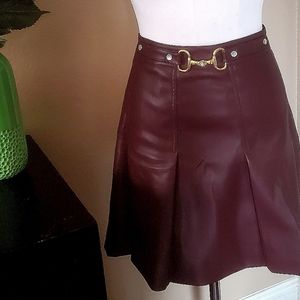 Gorgeous Bagatelle faux leather skirt